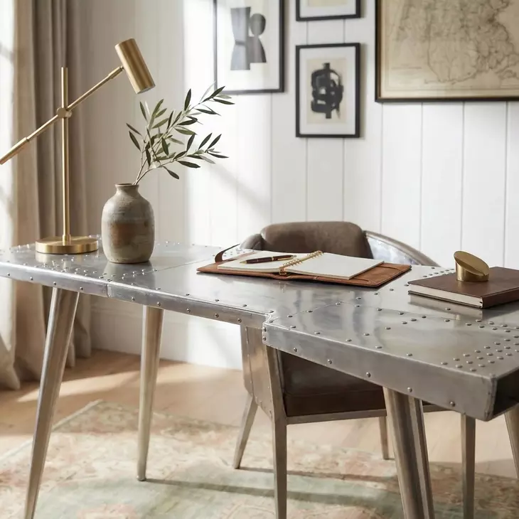 Midway Industrial Chic Metalworks Desk