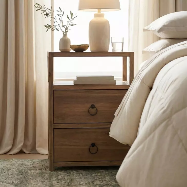 Lark Natural Nightstand