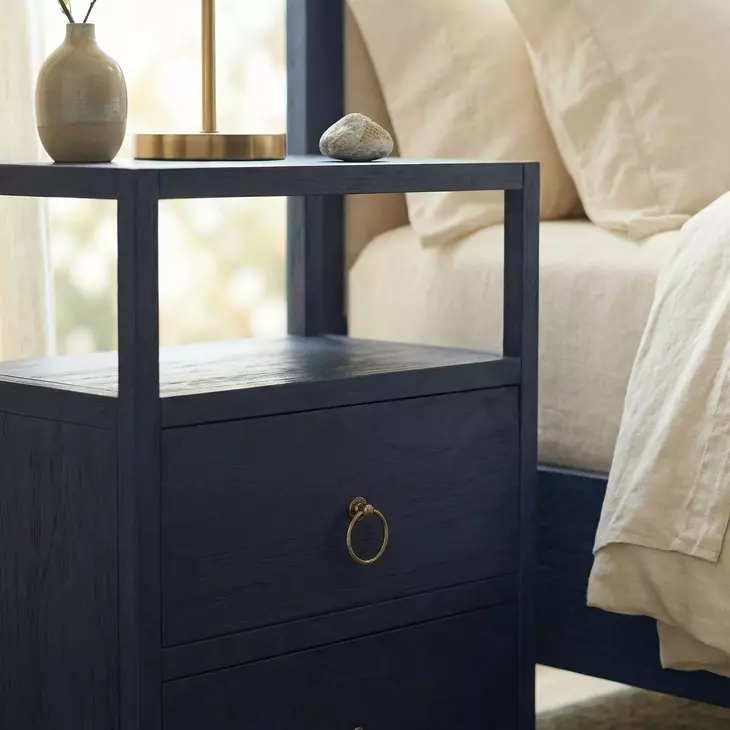 Lark Blue Nightstand