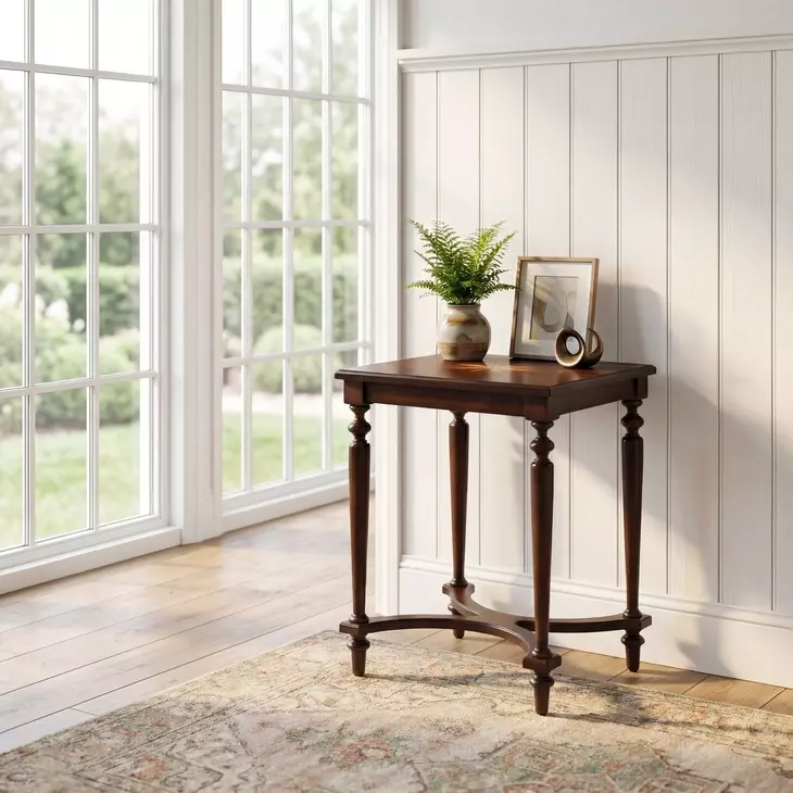 Cherry 18" Accent Table