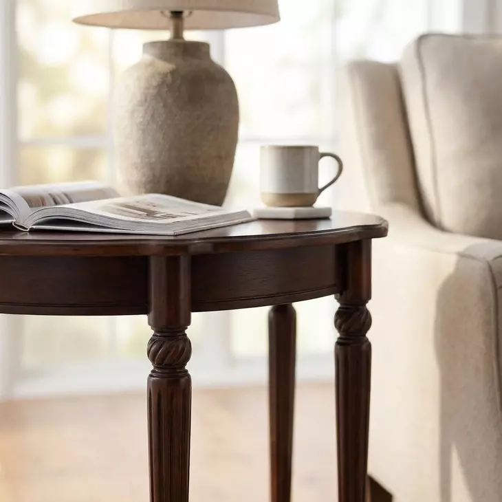 Cherry 28" Accent Table
