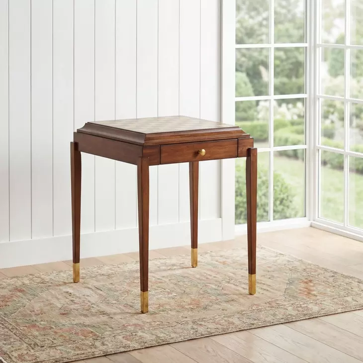 Adrian Antique Cherry Game Table