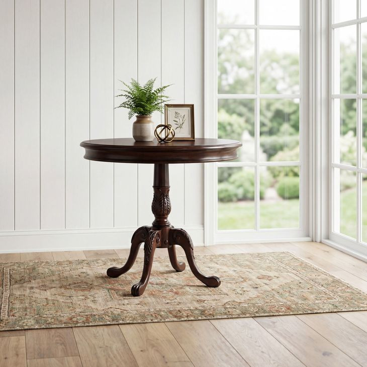 Carissa Cherry Nouveau Foyer Table