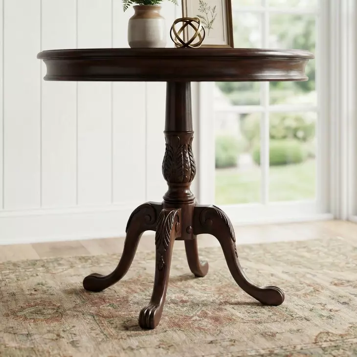 Carissa Cherry Nouveau Foyer Table