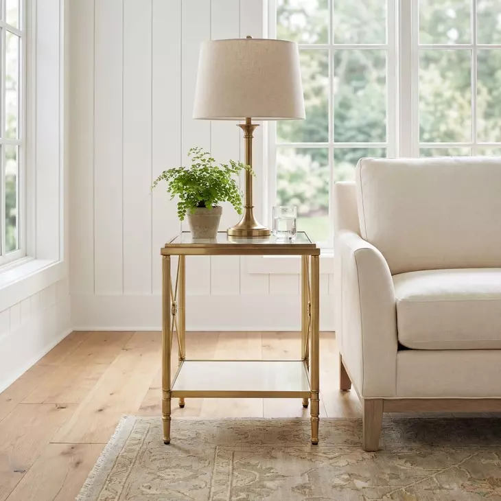 Taren Gold End Table