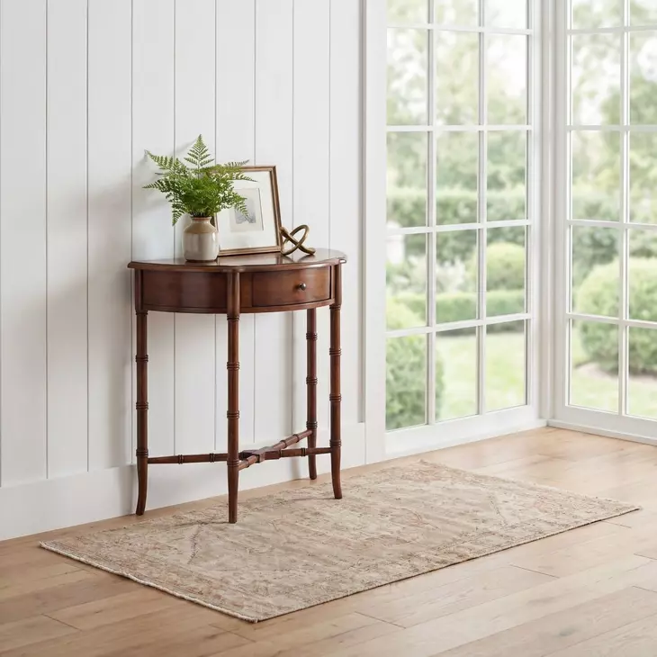 Skilling Olive Ash Console Table