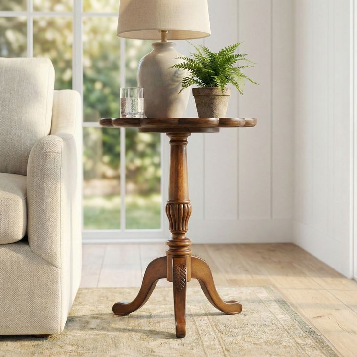 Dansby Medium Brown Side Table