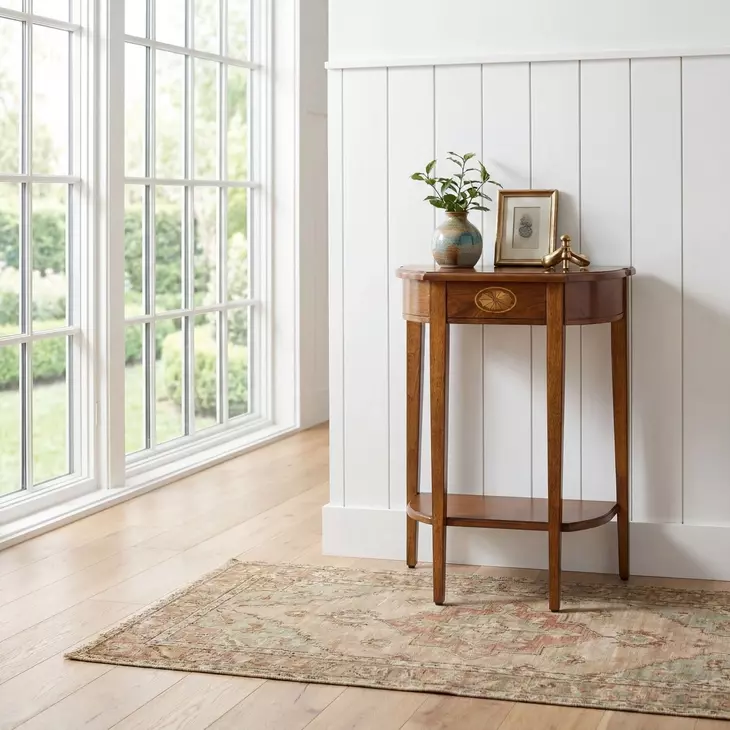 Wendell Medium Brown Console Table