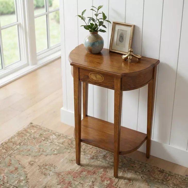 Wendell Medium Brown Console Table