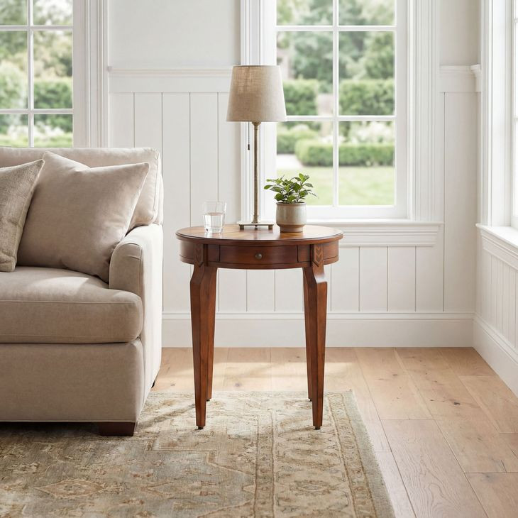 Archer Medium Brown Side Table