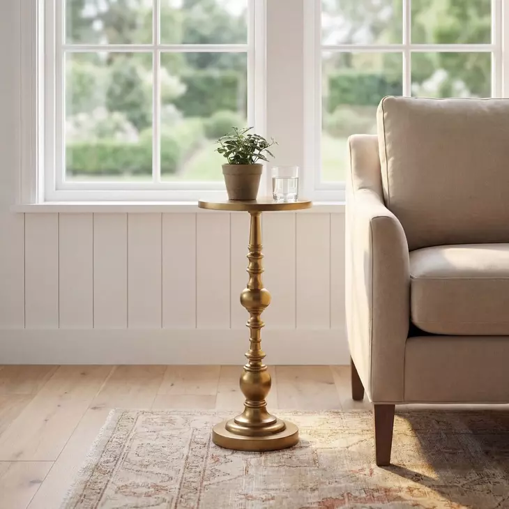 Darien Gold End Table