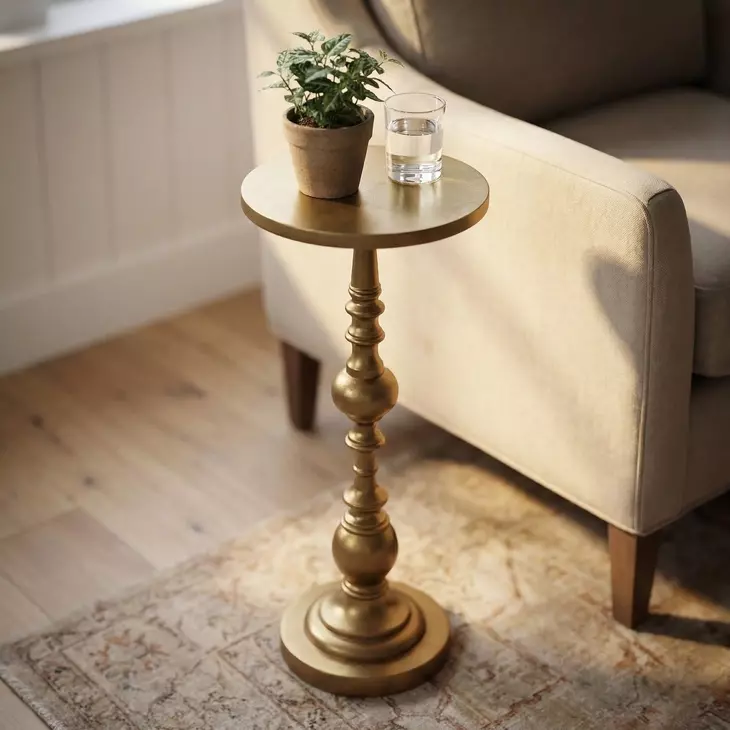 Darien Gold End Table
