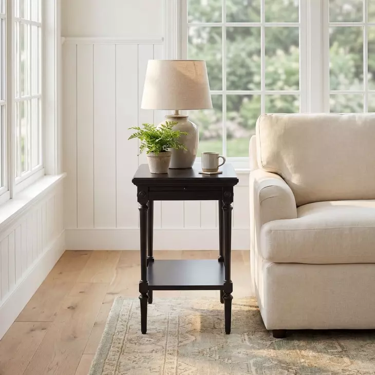Easterbrook Black End Table