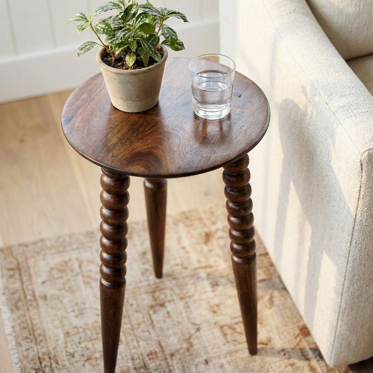 Fluornoy Medium Brown Accent Table