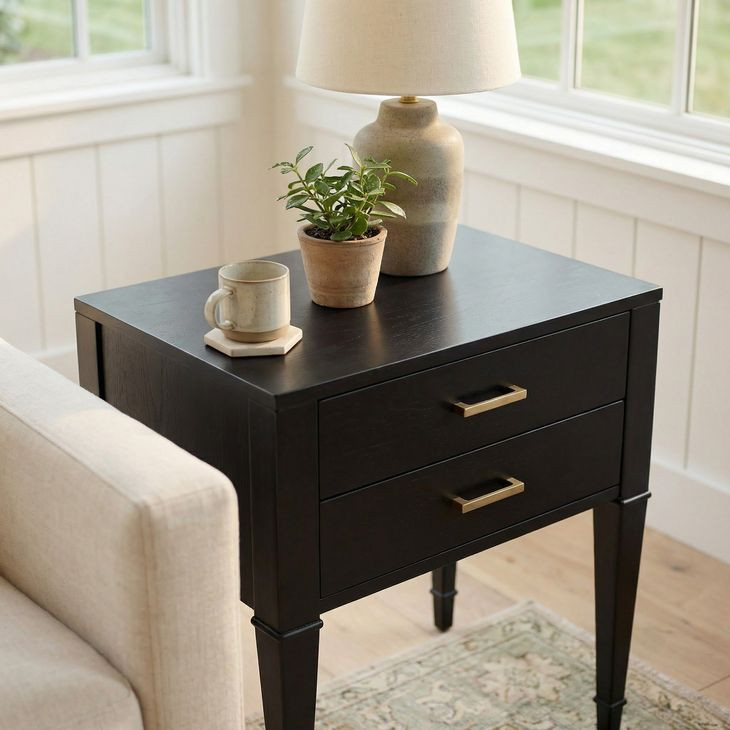 Kai Black End Table