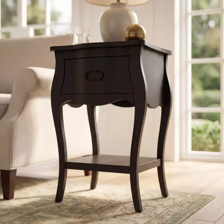 Rochelle Black End Table