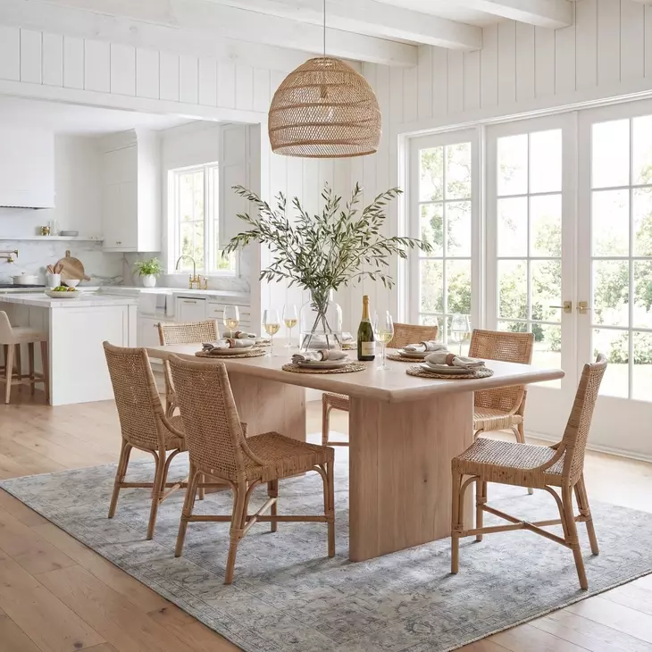 Halmstad Blonde Oak Dining Table