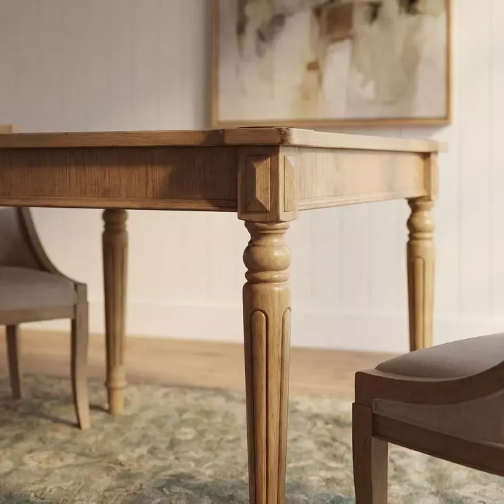 Vincent Antique Beige Card Table