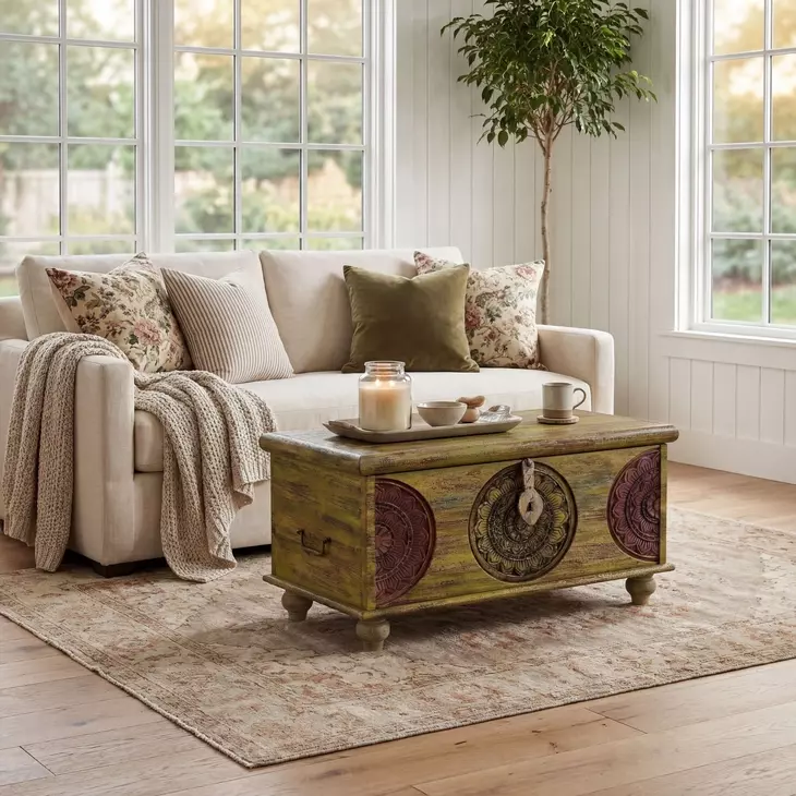 Mesa Artifacts Trunk Cocktail Table