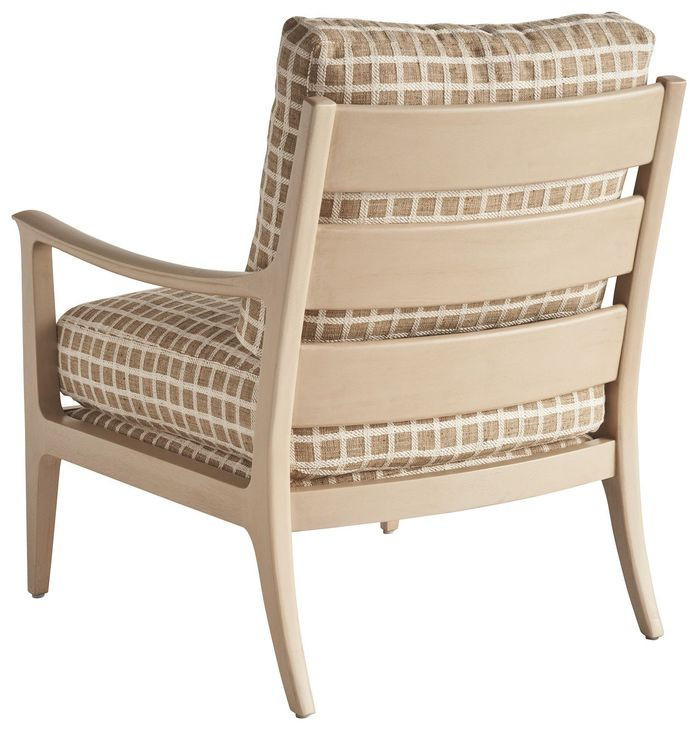 Sunset Key Miramar Brown Upholstered Accent Chair