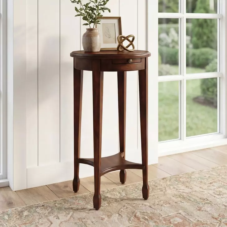 Cherry 15" Accent Table