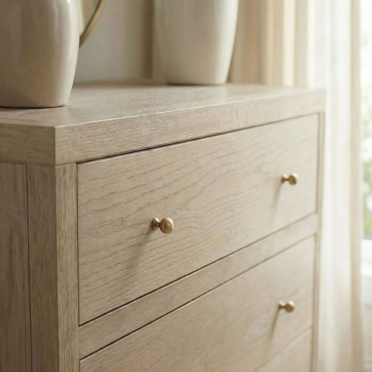 Nora Light Oak 3 Drawer Dresser