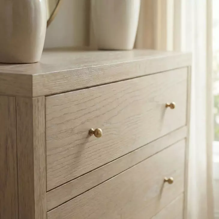 Nora Light Oak 3 Drawer Dresser