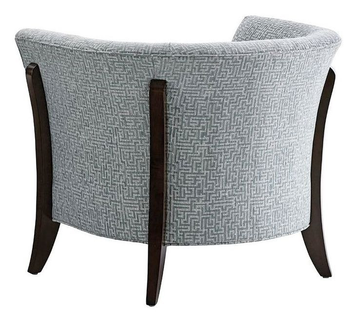 Laurel Canyon Blue Upholstered Westgate Accent Chair