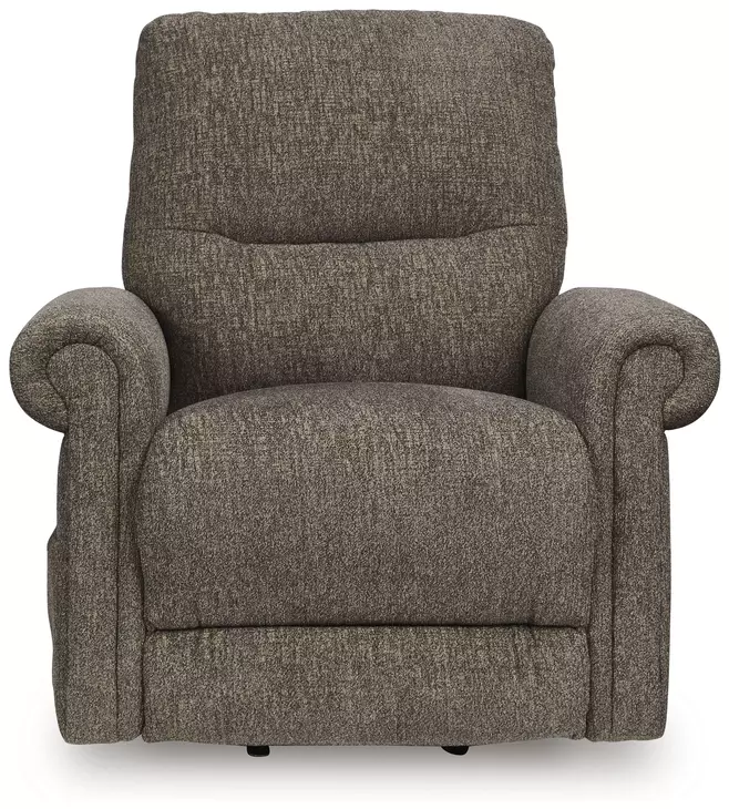 Aureta Earth Performance Fabric Power Lift Recliner with Heat and Massage
