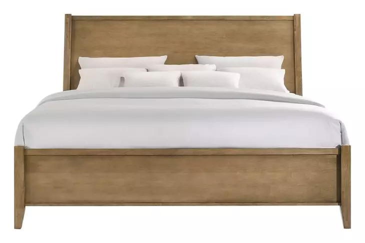 Andover Maple King Panel Bed