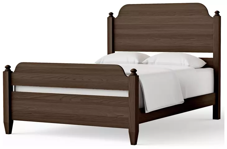 Pure Maple Syrup King Poster Bed