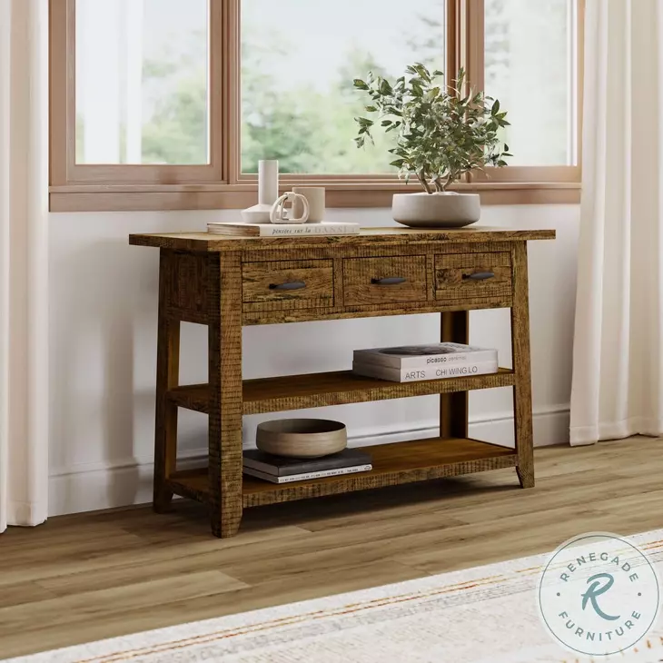Telluride Gold Console Table