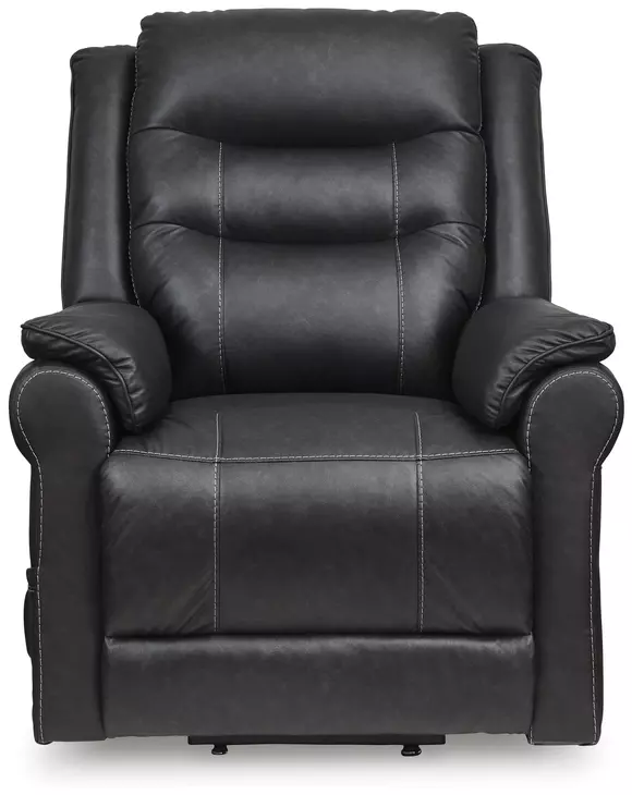 Oatman Carbon Power Lift Recliner with USB Charging and Heat Massage
