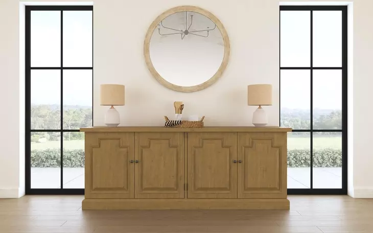 Florence Rustic Smoke Door Sideboard