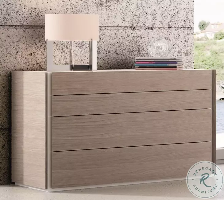 Evora Wenge And Light Gray Dresser