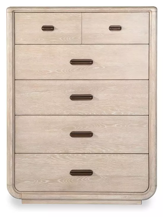 Sunset Cove Brown 5 Drawer Chest