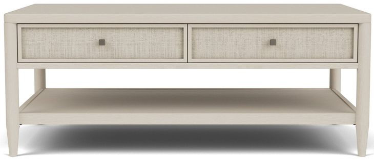 Maren White Sand Rectangular Cocktail Table