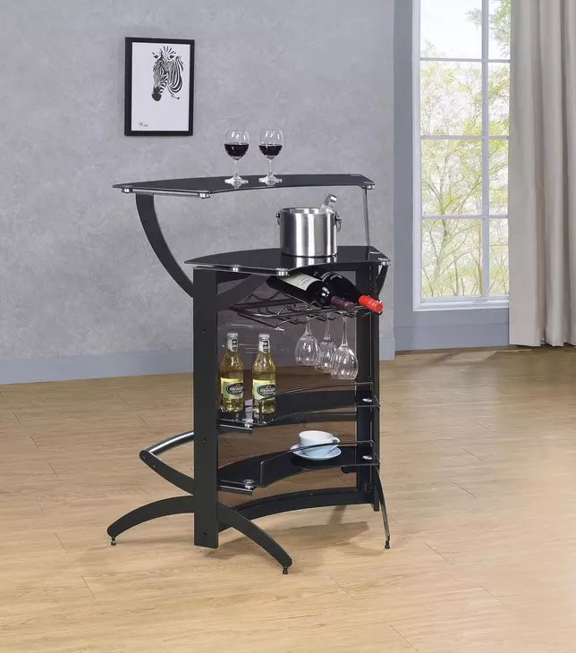 Dallas Smoked And Black Bar Unit