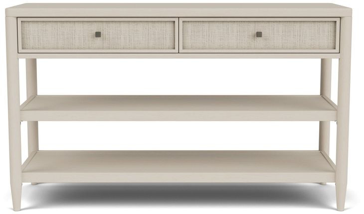 Maren White Sand Rectangular Sofa Table