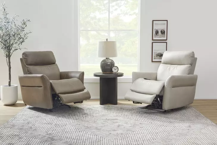 Artemis Cappuccino Zero Gravity Triple Power Rocking Recliner with USB Charging and Heat Massage