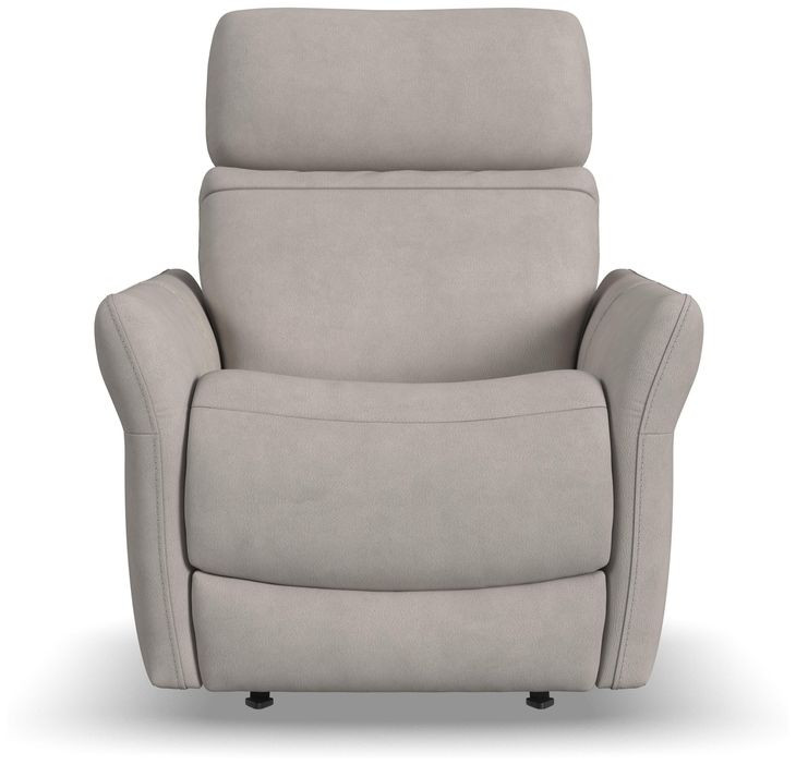 Artemis Dove Gray Zero Gravity Rocker Power Recliner with USB Charging and Heat Massage