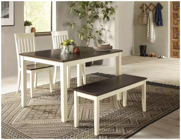 Decatur Lane White Counter Height Stool Set of 2