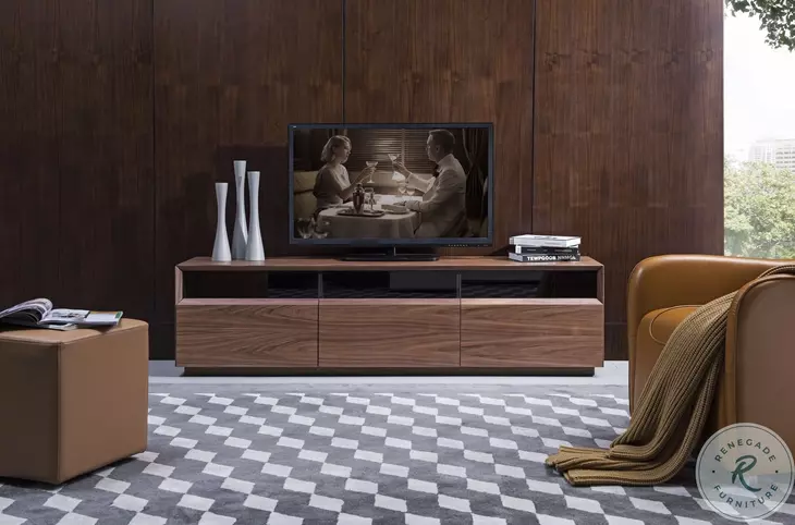 Lisa Walnut TV Stand