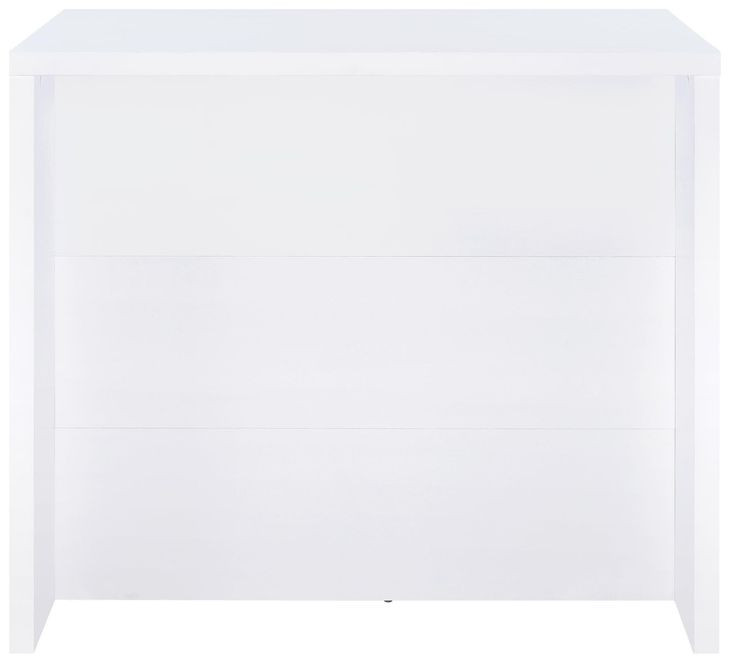 Topanga White Freestanding Home Bar
