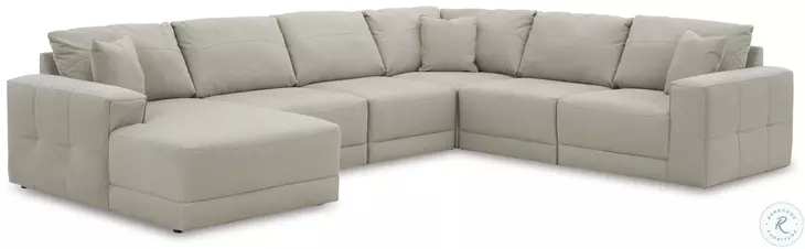 Next-Gen Gaucho Grey Large Sectional with LAF Chaise