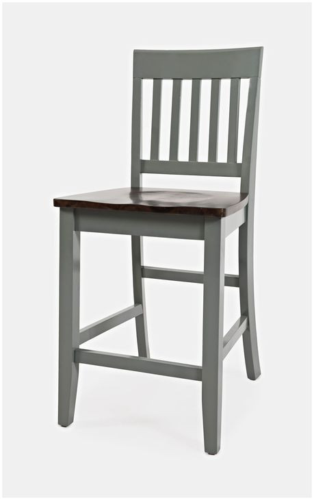 Decatur Lane Grey Counter Height Stool Set of 2