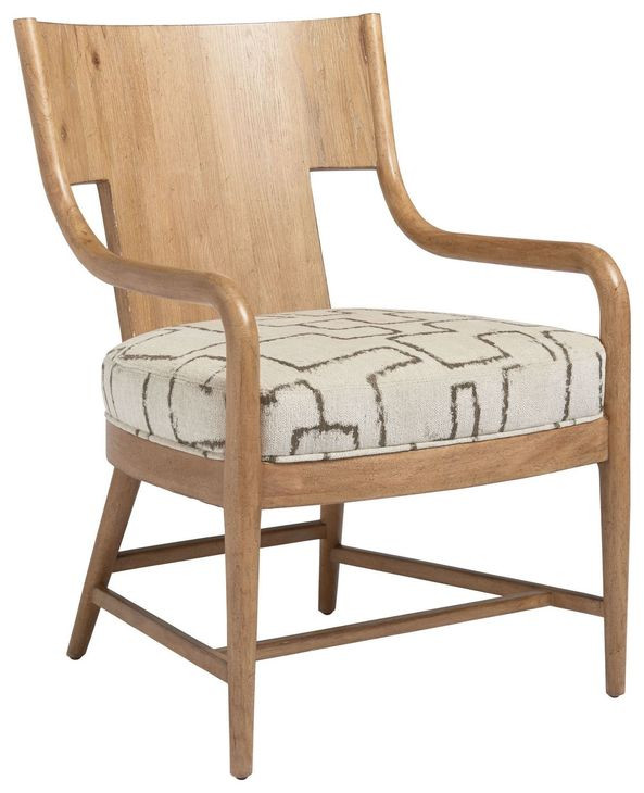 Los Altos Radford Cream Upholstered Accent Chair
