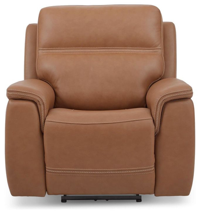 Sawyer Harvest Leather Zero Gravity Power Recliner with Power Lumbar and USB Charging