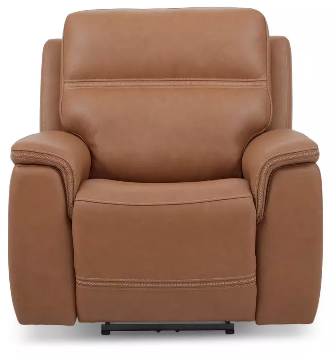 Sawyer Harvest Leather Zero Gravity Power Recliner with Power Lumbar and USB Charging