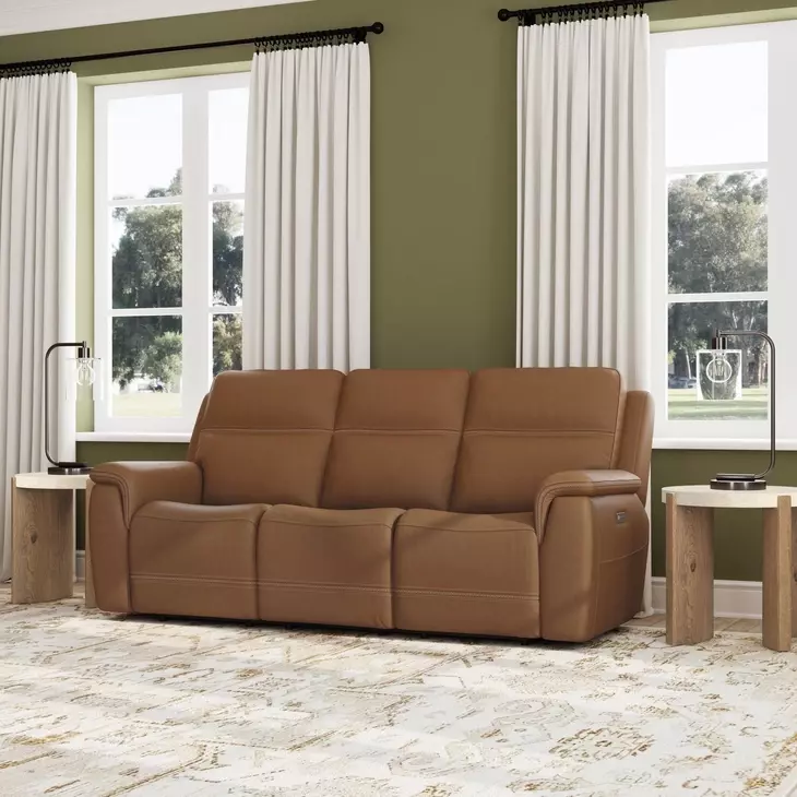 Sawyer Harvest Leather Zero Gravity Power Reclining Living Room Set